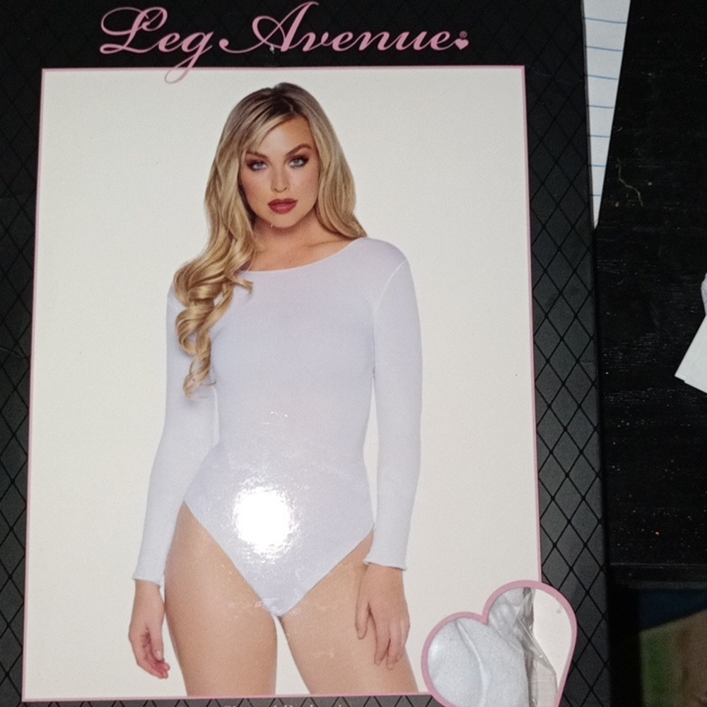 140 denier opaque  long sleeves bodysuit